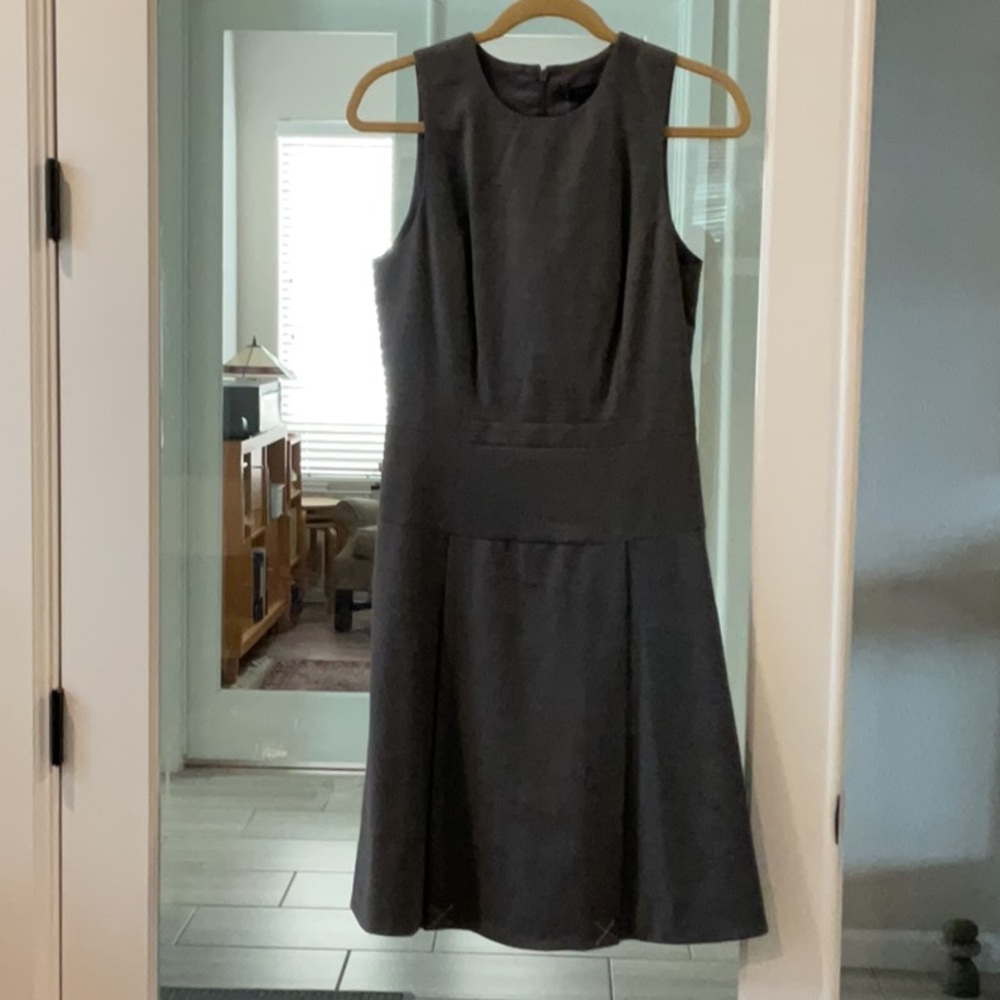 J Crew NWT Wool Spandex Grey Sleeveless Dress Size 4T